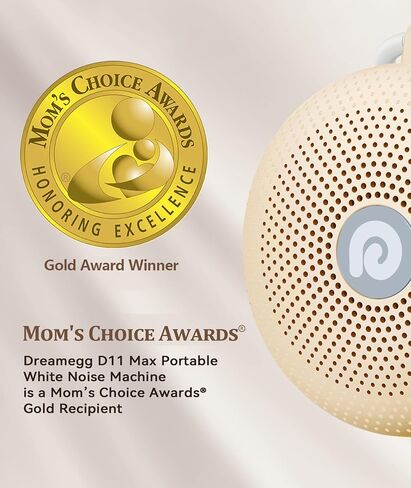 Dreamegg Portable Noise Machine for Baby Adult, Features Powerful Battery, 21 Soothing Sound, Noise Canceling for Office & Sleeping, Sound Therapy for Home, Travel, Registry Gift, Classic White in Saudi Arabia