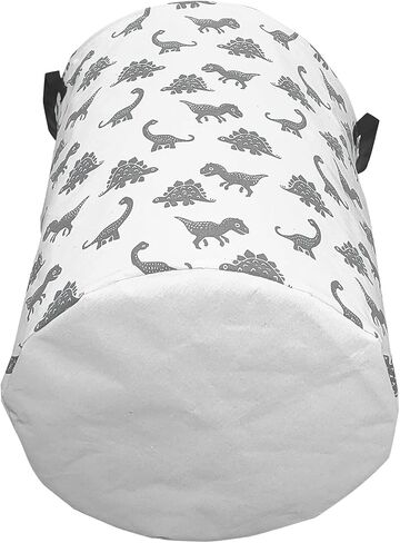 Round Ladybug Pattern Laundry Hamper Storage Basket Fabric Material Storage Hamper Organization Basket, Storage Bin, Gift Box with Handles for Room in Saudi Arabia