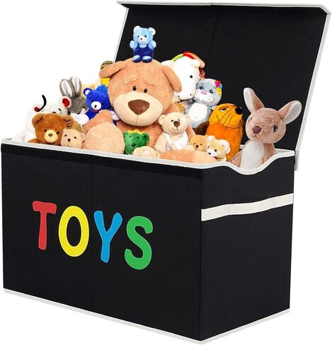 منظم تخزين الألعاب من فيكتور - صندوق ألعاب كبير جدًا وصناديق تخزين على الصدر وسلال للأطفال والأولاد والبنات وغرفة الحضانة وغرفة اللعب in Kuwait