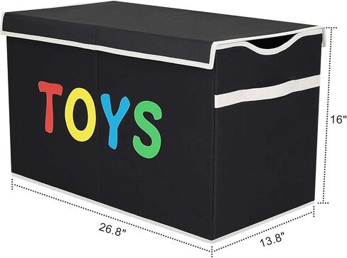 منظم تخزين الألعاب من فيكتور - صندوق ألعاب كبير جدًا وصناديق تخزين على الصدر وسلال للأطفال والأولاد والبنات وغرفة الحضانة وغرفة اللعب in Kuwait