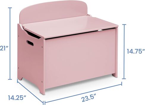 Delta Children MySize Deluxe Toy Box, Bianca White in Saudi Arabia