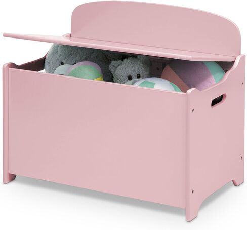 Delta Children MySize Deluxe Toy Box, Bianca White in Saudi Arabia