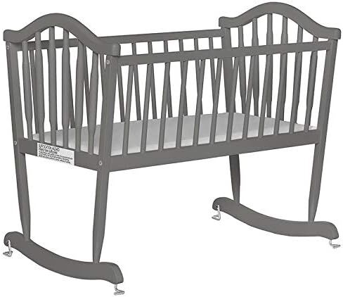 Dream on Me Rocking Cradle, White , 38x22x32.5 Inch (Pack of 1) in Saudi Arabia