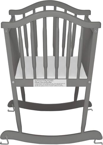 Dream on Me Rocking Cradle, White , 38x22x32.5 Inch (Pack of 1) in Saudi Arabia