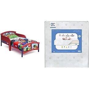 Delta Children Plastic Toddler Beds, Disney Mickey Mouse & Marvel Spider-Man
