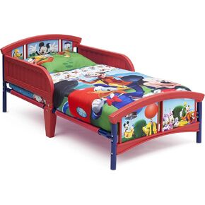 Delta Children Plastic Toddler Beds, Disney Mickey Mouse & Marvel Spider-Man