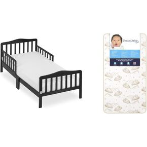 Classic Design Toddler Bed in Black, Greenguard Gold Certified
