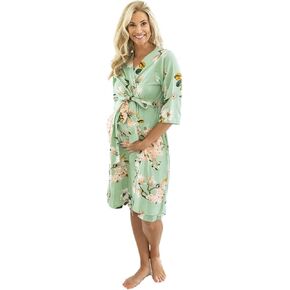Baby Be Mine Maternity Labor Delivery Nursing Robe Hospital Bag Must Have