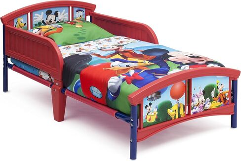 Delta Children Plastic Toddler Bed, Disney Mickey Mouse in Saudi Arabia