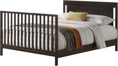 Oxford Baby Lazio 4-in-1 Convertible Crib, Dove Gray, GreenGuard Gold Certified in Kuwait