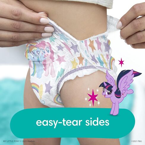 Easy Ups Girls & Boys Potty Training Pants, Size 4 (2T3T), 74 Count, Peppa Pig Absorbent Training Underwear, Up to 100% Leakproof Day and Night, Hypoallergenic in Saudi Arabia