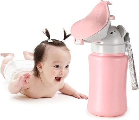 ONEDONE Portable Baby Child Potty Urinal Emergency Toilet for Camping Car Travel and Kid Potty Pee Training (boy) in Saudi Arabia