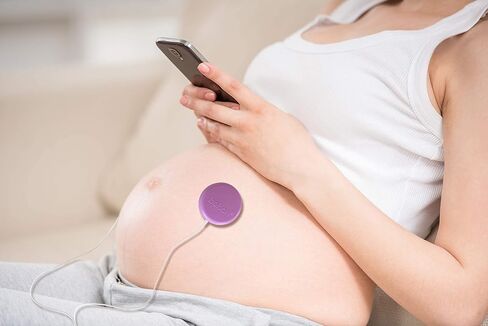 سماعات رأس Baby-Bump - تعمل وتشارك الموسيقى والصوت والأصوات مع The Womb - نظام سماعات Baby Bump المتميز - بما في ذلك تطبيق bebon Tunes (iOS وAndroid) (أزرق) in Saudi Arabia