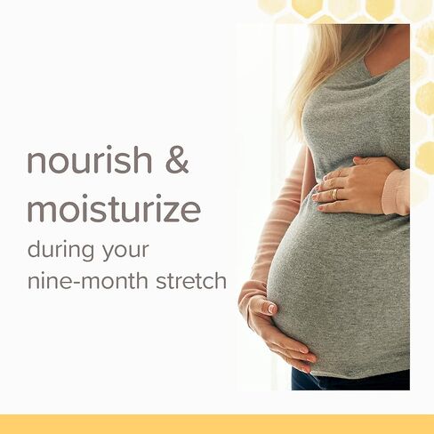 Burt's Bees Mama Belly Butter Skin Care, Pregnancy Lotion & Stretch Mark Cream, with Shea Butter and Vitamin E, 99% Natural, 6.5 Ounce in Kuwait