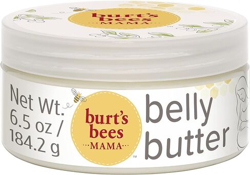 Burt's Bees Mama Belly Butter Skin Care, Pregnancy Lotion & Stretch Mark Cream, with Shea Butter and Vitamin E, 99% Natural, 6.5 Ounce in Kuwait