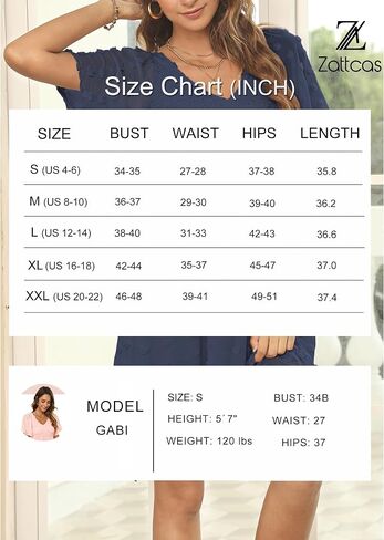 Zattcas Womens 2026 Summer Smocked Dress Short Flutter Sleeve V Neck Swiss Dot Babydoll Ruffle Tiered Mini Dress in Saudi Arabia