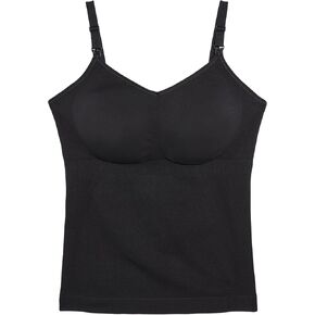 تانك الرضاعة KNIX Seamless BlissFit المقاوم للتسرب - حمالة صدر أمومة لاسلكية بدون خياطة من الألياف اللدنة للنساء المرضعات - أسود، مقاس XXX-Large Plus (42E-G) in Kuwait