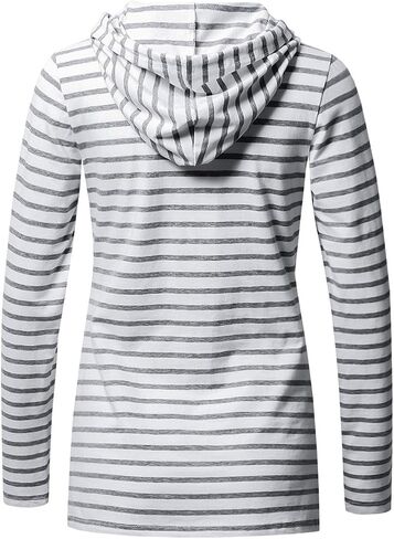 Bhome Nursing Hoodie Long Sleeves Shirt Casual Breastfeeding Top Sweatshirt in Saudi Arabia