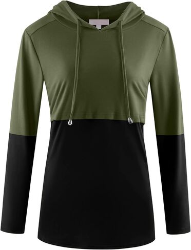 Bhome Nursing Hoodie Long Sleeves Shirt Casual Breastfeeding Top Sweatshirt in Saudi Arabia