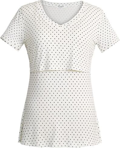 Bearsland Womens 3 Packs V Neck Nursing Tops Maternity Breastfeeding Tee Shirts in Saudi Arabia