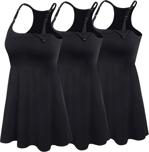 Cotton Maternity Nursing Tank Tops with Bralette Breastfeeding Shirts Pregnancy Clothes in Kuwait