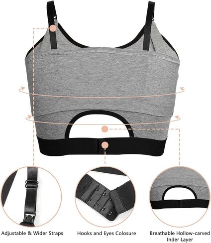 قطعتان من قمصان الرضاعة للرضاعة الطبيعية بمشبك للأسفل، قمصان علوية للرضاعة والرضاعة الكل في واحد in Kuwait