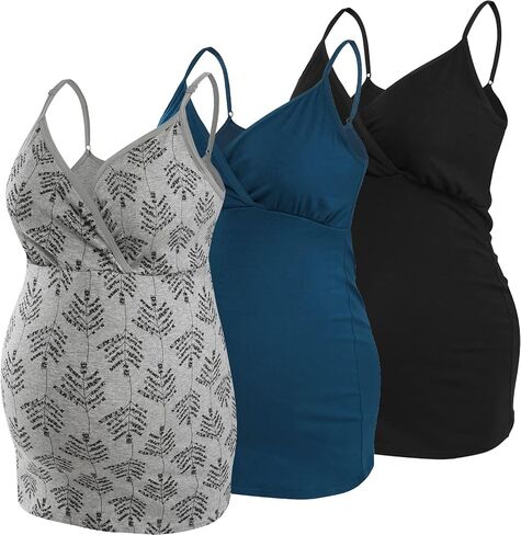 Nursing Tops Tank Shirt Cami Sleep Bra for Maternity and Breastfeeding in Saudi Arabia
