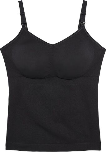 تانك الرضاعة KNIX Seamless BlissFit المقاوم للتسرب - حمالة صدر أمومة لاسلكية بدون خياطة من الألياف اللدنة للنساء المرضعات - أسود، مقاس XXX-Large Plus (42E-G) in Kuwait