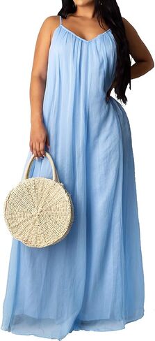 فساتين سهرة نسائية صيفية مثيرة من الشيفون من LightlyKiss بدون ظهر طويلة ماكسي واسعة in Kuwait