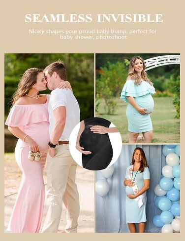 KIM S Women's Seamless Maternity Shapewear for Dresses, Mid-Thighs Pregnancy Underwear, S-XXXL in Saudi Arabia