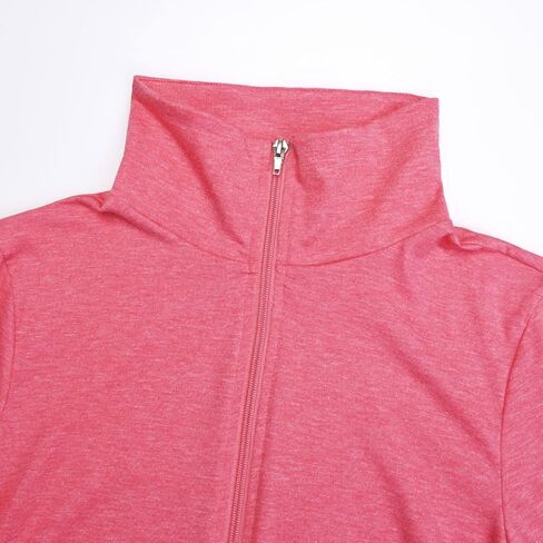 DEBELLY Maternity Shirt with Pocket Women's Lapel Top Casual Pregnancy Long Sleeve Zipper Sweatshirt in Saudi Arabia