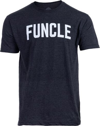 Funcle | Fun Funny Uncle New Baby Pregnancy Maternity Niece Nephew Men T-Shirt in Saudi Arabia