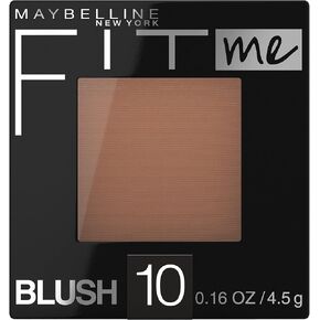 Maybelline Fit Me Blush, Lightweight, Smooth, Blendable, Long-lasting All-Day Face Enhancing Makeup Color, Buff, 1 Count
