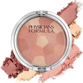 Physicians Formula Powder Palette Multi-Colored Blush Powder Blushing Natural, Dermatologist Tested