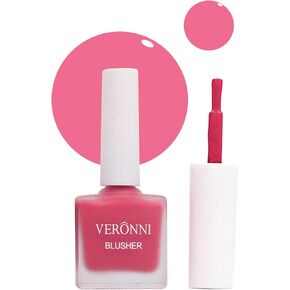 VERONNI Liquid Blush -Fruit Juice Liquid Blusher,Vegan Face Blush Waterproof Long Lasting Blushes,Cruelty-Free with Shimmery Finish (#401)