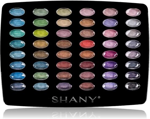 SHANY Beauty Book Makeup Kit All in one Travel Makeup Set - 35 Colors Eyeshadow, Eye brow, makeup blushes, powder palette,10 Lip Colors, Eyeliner pens & makeup Mirror - Holiday Makeup Gift Set in Kuwait