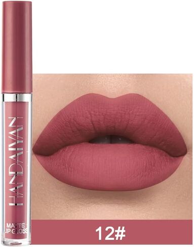 All in One Makeup Kit For Girls 12 Colors Naked Matte Shimme Eyeshadow Palette, Buff Beige Foundation Face Primer, Makeup Brush, Makeup Sponge, Eyebrow Soap, Lipstick Set, Winged Eyeliner Stamp (SetB) in Saudi Arabia