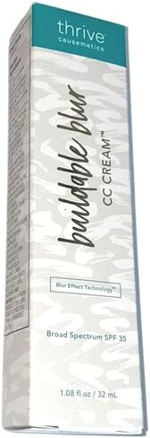 Thrive Causemetics Buildable Blur CC Cream SPF 35 1.08oz MEDIUM BEIGE in Kuwait