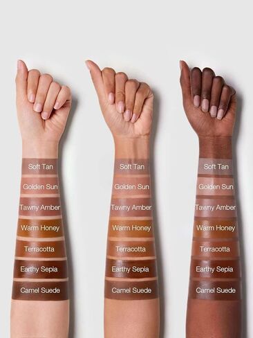 SHEGLAM Sun Sculpt Cool Toned Liquid Contour Stick Long Lasting Cream Bronzer Makeup - Camel Suede in Kuwait