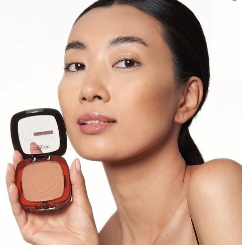 L'Oreal Paris Infallible Up to 24H Fresh Wear Soft Matte Longwear Bronzer. Waterproof, heatproof, Transfer, humidity and sweatproof, Deep Dark, 0.31 oz in Saudi Arabia
