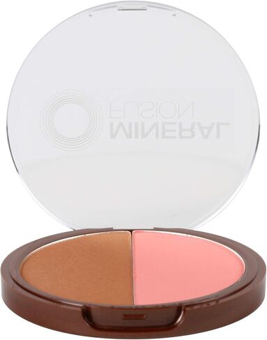 Mineral Fusion Makeup Blush Bronzer Duo Rio Blonzer, 0.29 Oz in Saudi Arabia