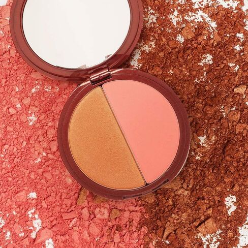 Mineral Fusion Makeup Blush Bronzer Duo Rio Blonzer, 0.29 Oz in Saudi Arabia