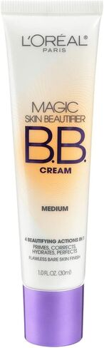 L'Oréal Paris Makeup Magic Skin Beautifier Anti-Redness BB Cream Tinted Moisturizer, 1 Ounce in Saudi Arabia