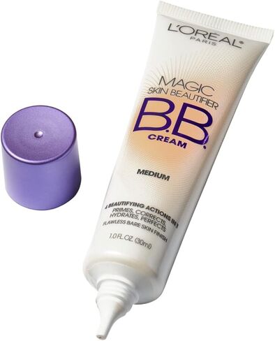 L'Oréal Paris Makeup Magic Skin Beautifier Anti-Redness BB Cream Tinted Moisturizer, 1 Ounce in Saudi Arabia