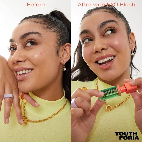 Youthforia BYO Blush, Tinted Blush Oil For Youthful Vibrancy, Blendable, Hydrating & Lightweight Formula, Vegan & Cruelty-Free, But Tonight in Kuwait