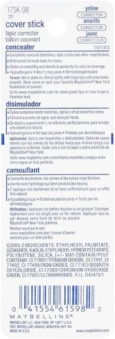 Maybelline New York Cover Stick Concealer, Fair Light 1, 0.16 Ounce in Saudi Arabia