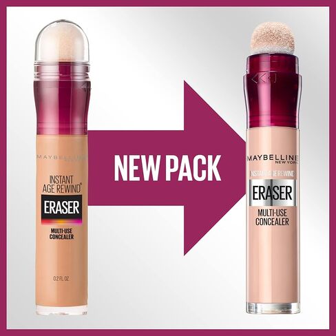 Maybelline Instant Age Rewind Eraser Dark Circles Treatment Multi-Use Concealer, 122, 1 Count (Packaging May Vary) in Saudi Arabia