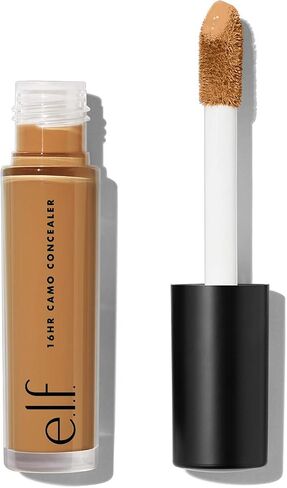 e.l.f. 16HR Camo Concealer, Full Coverage, Highly Pigmented Concealer With Matte Finish, Crease-proof, Vegan & Cruelty-Free, Deep Olive, 0.203 Fl Oz in Saudi Arabia