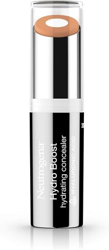 Neutrogena Hydro Boost Hydrating Concealer Stick for Dry Skin, Oil-Free, Lightweight, Non-Greasy and Non-Comedogenic Cover-Up Makeup with Hyaluronic Acid, 10/Fair, 0.12 Oz in Saudi Arabia