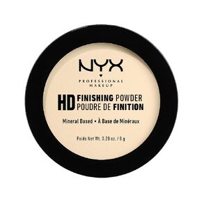 NYX PROFESSIONAL MAKEUP HD Finishing Powder, Pressed Setting Powder - Banana